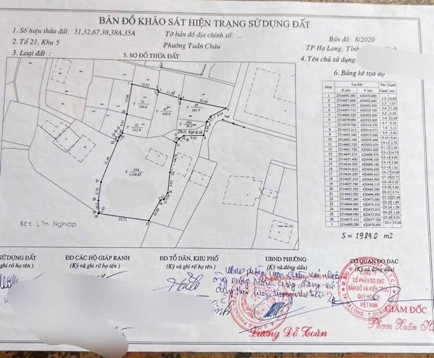 Đất nền 1200m² tại Đảo ngọc Tuần Châu - Giá đầu tư hấp dẫn chỉ từ 2x tỷ