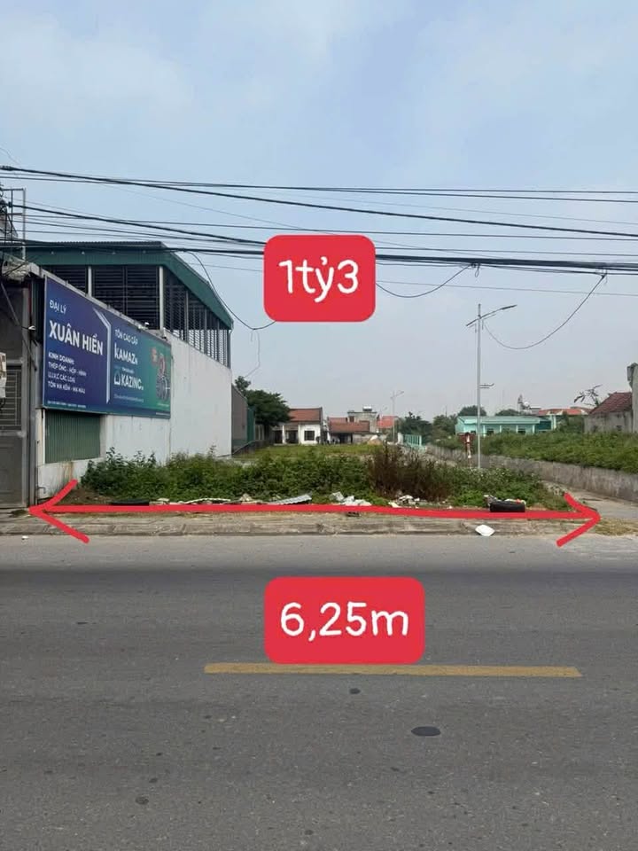 Đất đấu giá lô góc 2 mặt tiền đường liên xã Quế Võ 106m² giá 1.06 tỷ - Cơ hội đầu tư tuyệt vời!