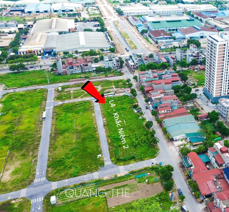 Đất nền Khắc Niệm 2, Bắc Ninh 87m² giá 6.x tỷ - Lô áp góc đẹp không thể bỏ lỡ!