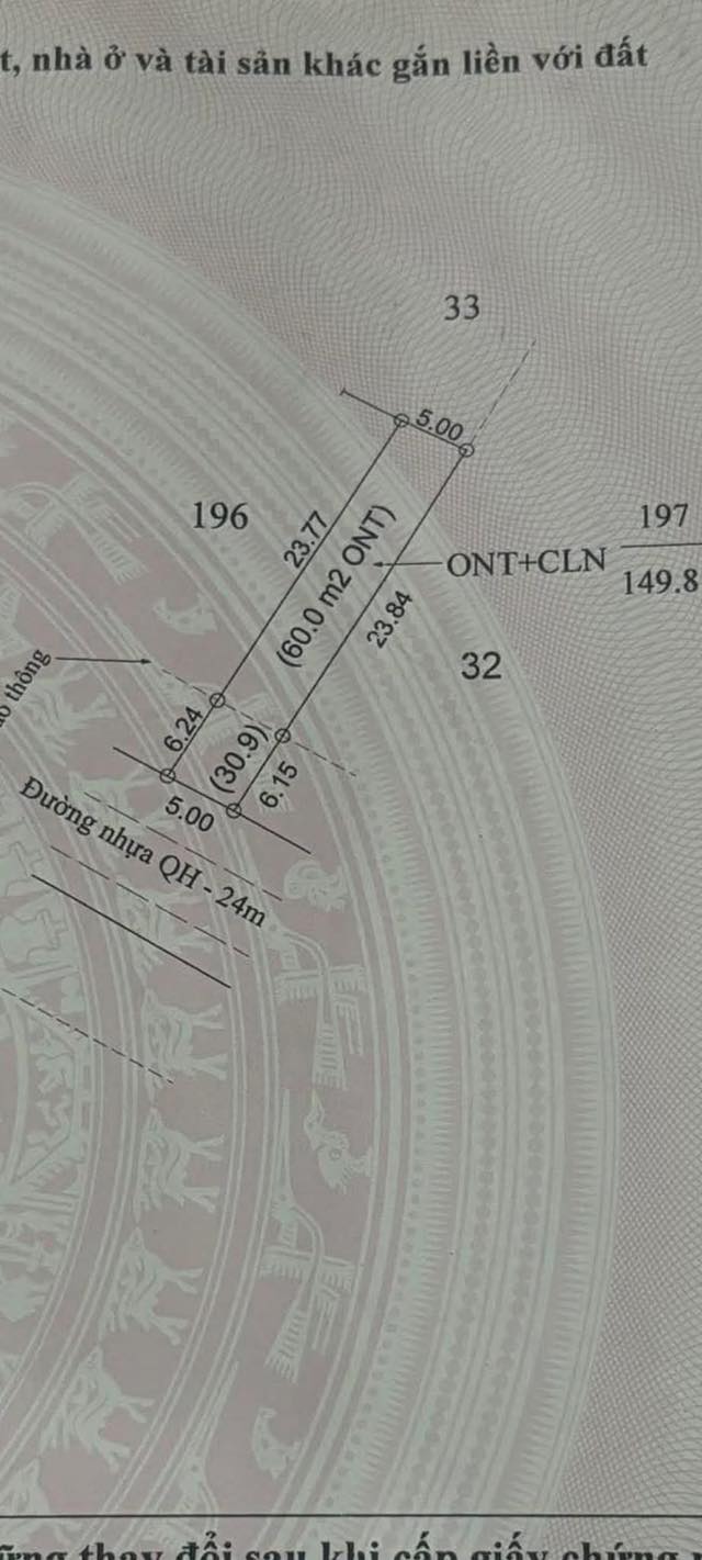 Đất thổ cư Xã Phú Lộc 125m² giá 11.25 tỷ - Đầu tư sinh lời ngay!