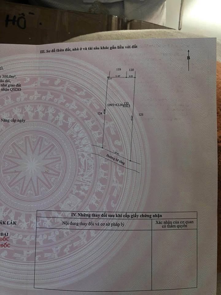 Đất nền 778m² tại xã Ea Hồ, huyện Krông Năng - Giá chỉ 3,5 tỷ, cơ hội đầu tư hấp dẫn!