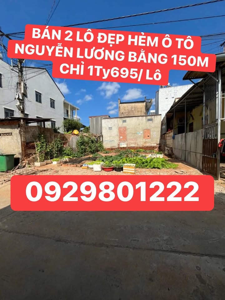 Đất nền Phường Tân Lập 63m² giá 1.695 tỷ - Sổ hồng riêng, xây dựng tự do!