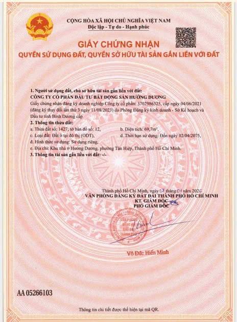 Nhà 2 tầng Tân Hiệp 70m² giá chỉ 590 triệu - Sổ hồng hoàn công!