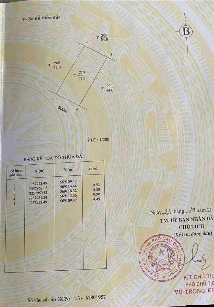 Đất nền mặt đường Vũ Công Tự-Đồng Quýt, 45m², giá 2.68 tỷ - Cơ hội đầu tư tốt!