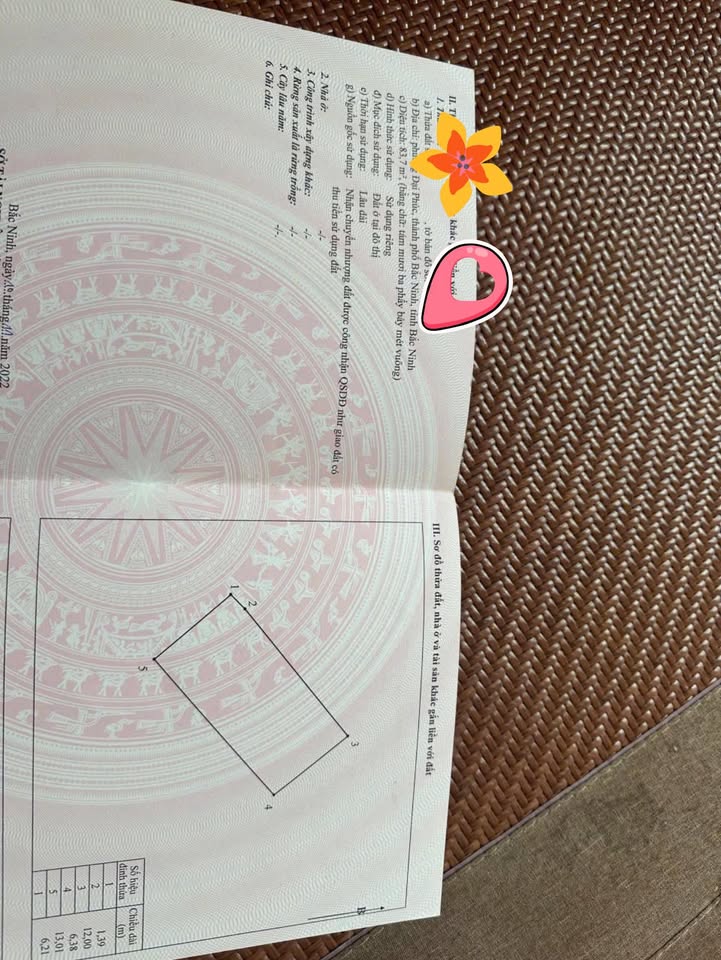 Đất nền Khu 1 Đại Phúc, Bắc Ninh 83m² giá 5 tỷ - Đầu tư tiềm năng!