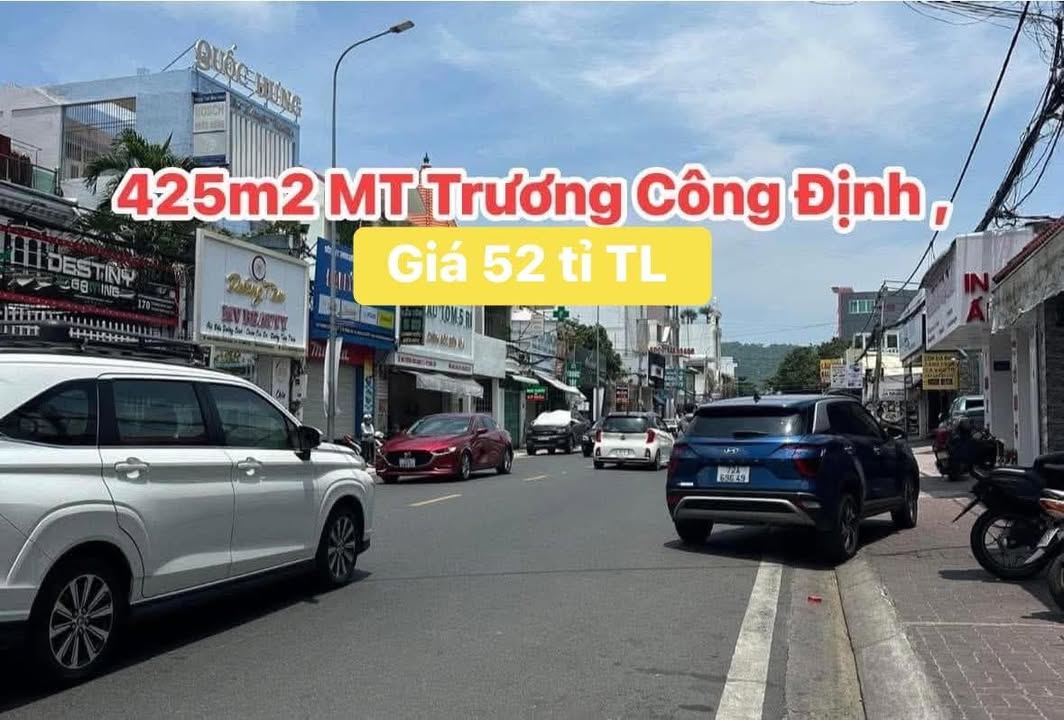 Bán mặt tiền đường Trương Công Định, Vũng Tàu 425m² - Vị trí đắc địa kinh doanh!