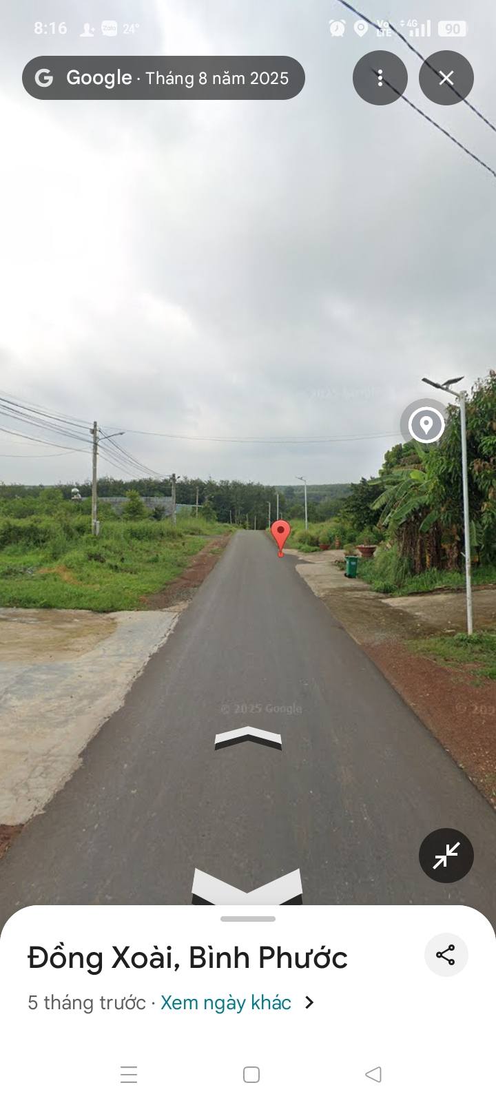 Đất nền KCN ĐX2, Xã Long Tân, 288m², giá 1 tỷ - Cơ hội đầu tư hấp dẫn!