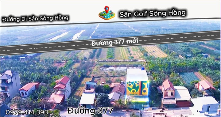 Nhà mặt đường 377, huyện Khoái Châu, 750m² - Đầu tư sinh lời ngay!