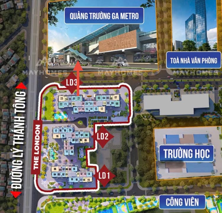 Căn hộ LD3 Quang Trung, Hà Đông 75m² giá 5.6 tỷ - Giá Sốc trước Tết!