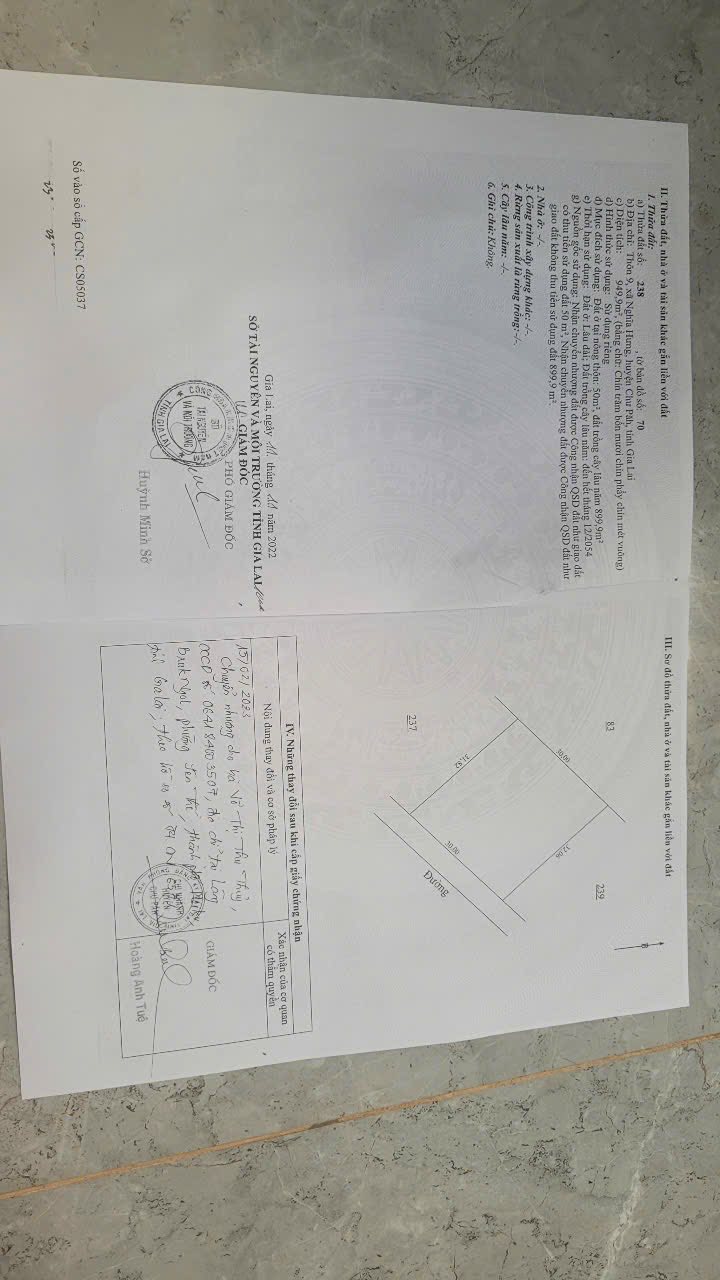 Đất thổ cư 960m² tại Nghĩa Hưng, Gia Lai - Giá chỉ 2.15 tỷ, sẵn sàng giao dịch!