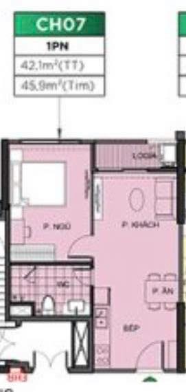 Căn hộ 1PN ZR3.1207 Gia Lâm 42.1m² giá 3.3 tỷ - View thoáng đẹp, an cư lý tưởng!