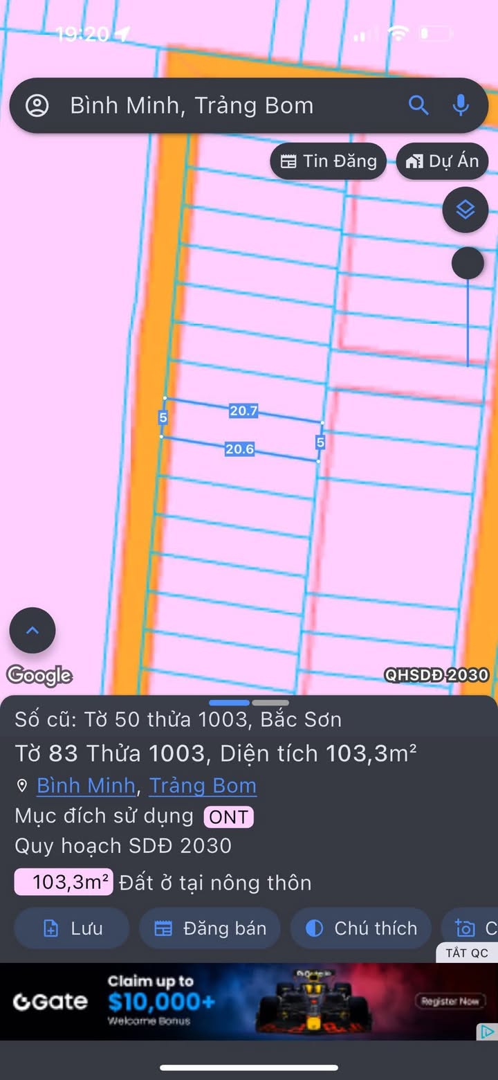 Bán đất thổ cư hẻm Eden Phú Sơn 100m² giá 1.4 tỷ - Sổ riêng, dân cư đông đúc!