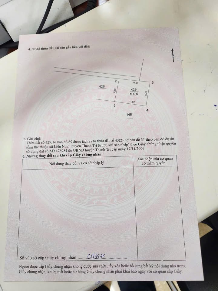 Nhà phố Nhị Châu - Liên Ninh 100m² giá 60 tỷ - Phù hợp xây biệt thự sân vườn!