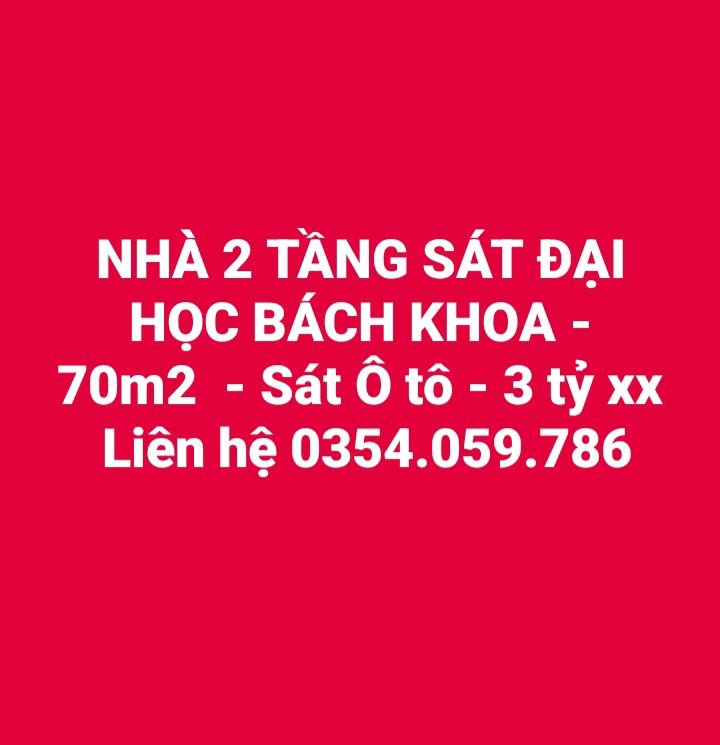 Nhà 2 tầng Phường 14 Quận 10 70m² giá 3 tỷ - Sát Đại học Bách Khoa!