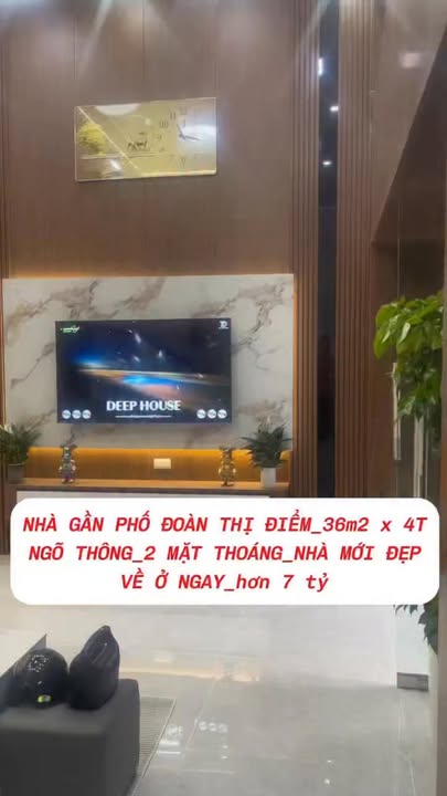 Nhà phố Đoàn Thị Điểm 36m² giá 7 tỷ - Nhà mới đẹp, ở ngay!
