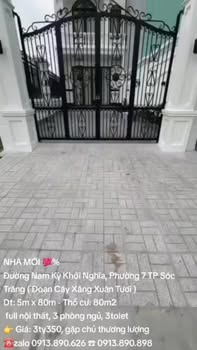 Bán nhà mặt tiền Nam Kỳ Khởi Nghĩa, TP. Cần Thơ 400m² - Kinh doanh thuận lợi!