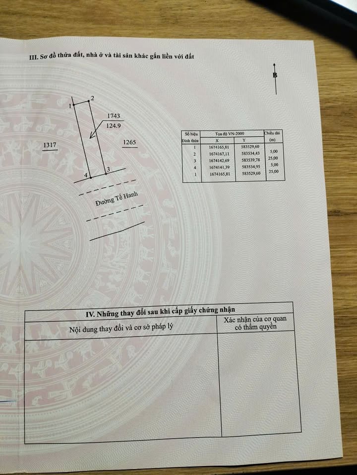 Mặt tiền Tế Hanh, Quảng Ngãi 125m² giá 2 tỷ - Đầu tư sinh lời ngay!