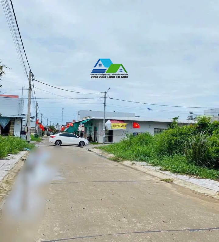 Đất nền đường Cao Triều Phát, Phường 8, Cà Mau 295m² - Đất thổ cư 100%!
