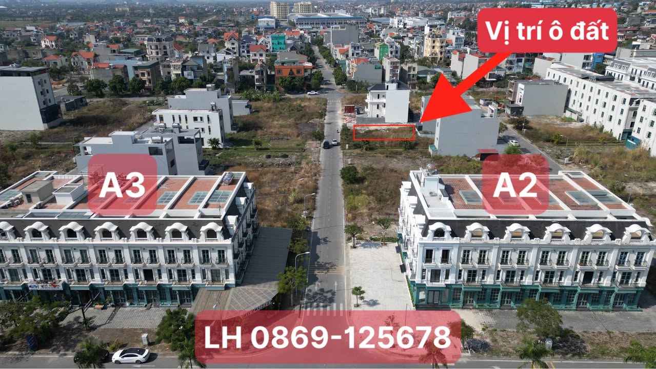 Đất dự án Thự New City Uông Bí 100m² giá chỉ 2.x tỷ - Hướng Nam đẹp