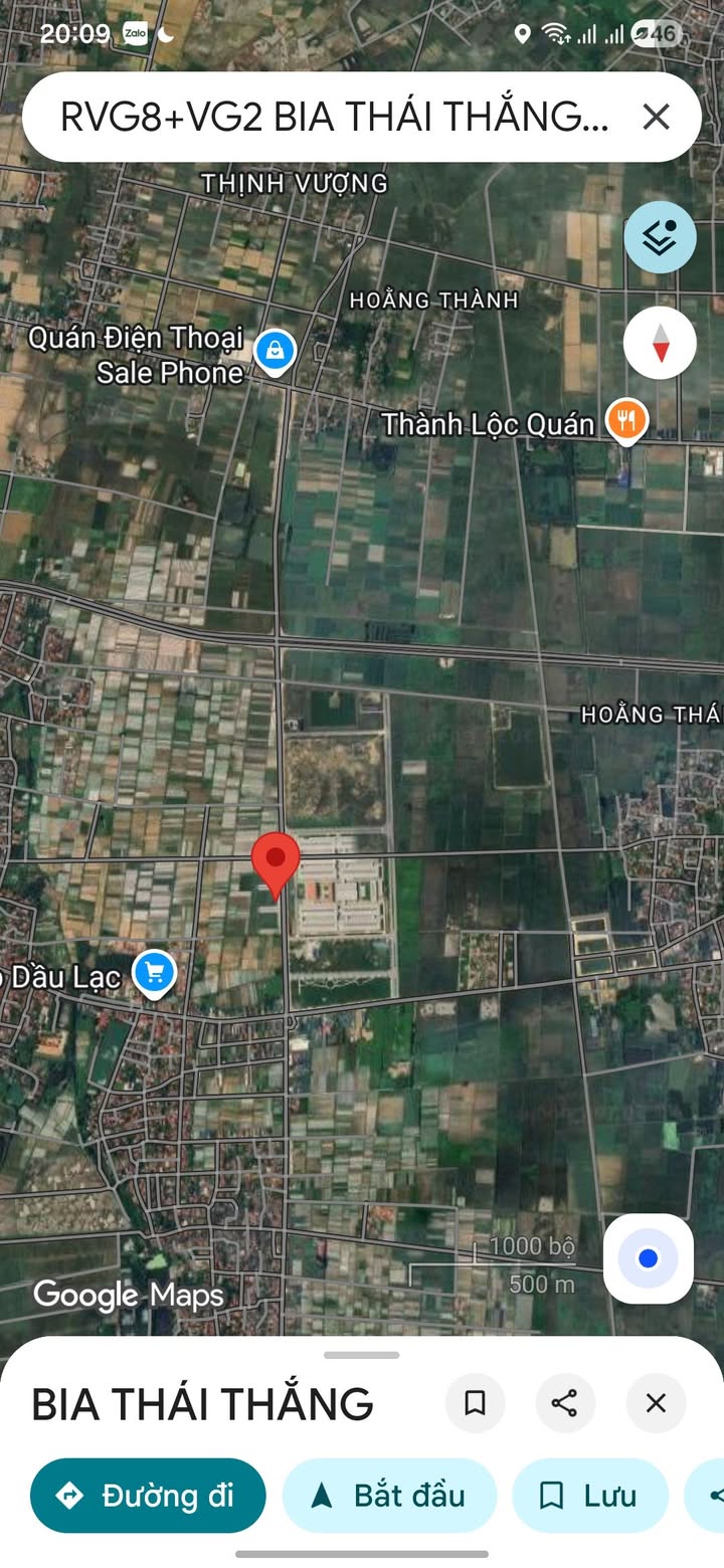 Bán lô đất MB55 - Hoằng Thắng 250m² - Đầu tư sinh lời ngay khu công nghiệp!