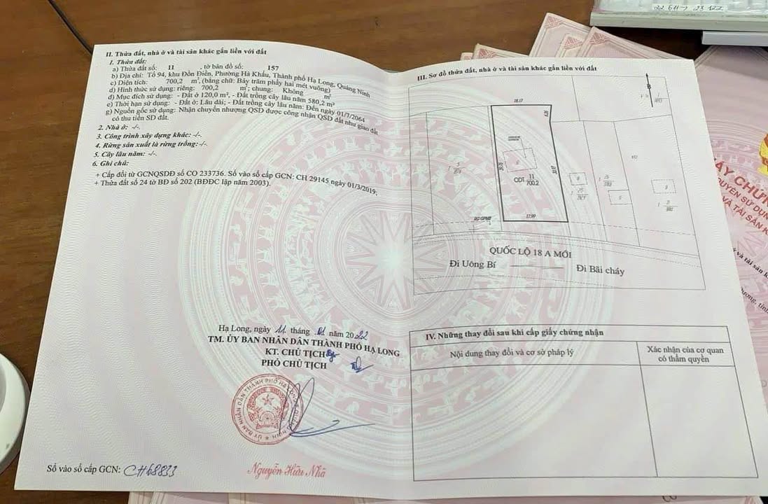 Đất mặt đường QL18 Tuần Châu 700m² giá 20 tỷ - Cơ hội đầu tư tuyệt vời!