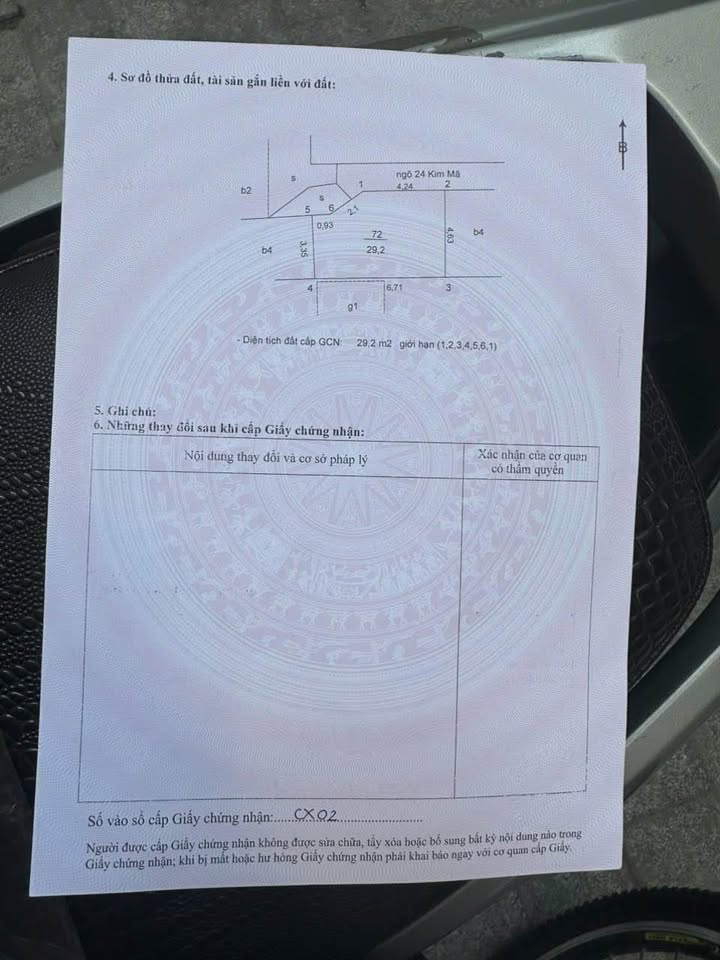 Nhà phố Kim Mã 29m² giá 7.85 tỷ - Sổ đỏ chính chủ, thiết kế 4 tầng sang trọng!