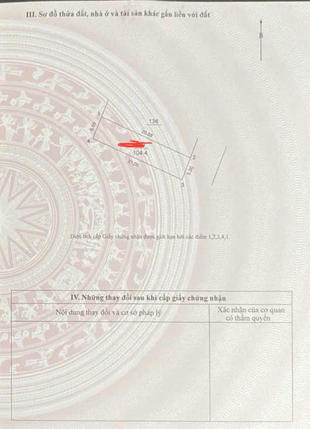 Đất nền 104.4m² Xóm Nguyễn, Nguyên Khê, Đông Anh - Giá đầu tư chỉ 9.6 tỷ!