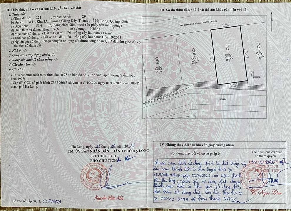 Đất khu 3A Giếng Đáy 56,6m² giá 1.x tỷ - Sổ đỏ chính chủ, xây dựng ngay!