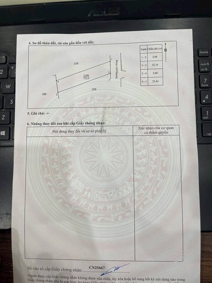 Đất thổ cư 113.5m² tại Thịnh Đán - Giá cực tốt chỉ 1.x tỷ!