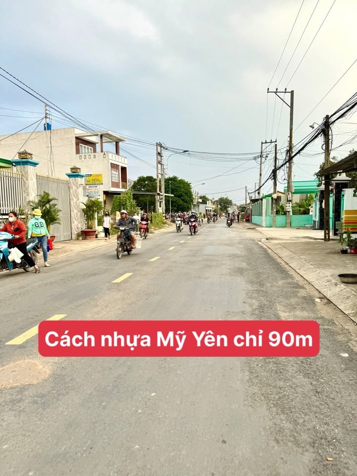 Đất nền Bến Lức 285m² giá 1,15 tỷ - Gần dự án DESTINO, khu đông đúc!