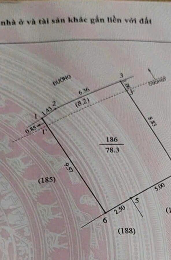 Đất Hưng Đông 78m² giá 1.43 tỷ - Mặt tiền rộng gần 8m tiện ích xung quanh