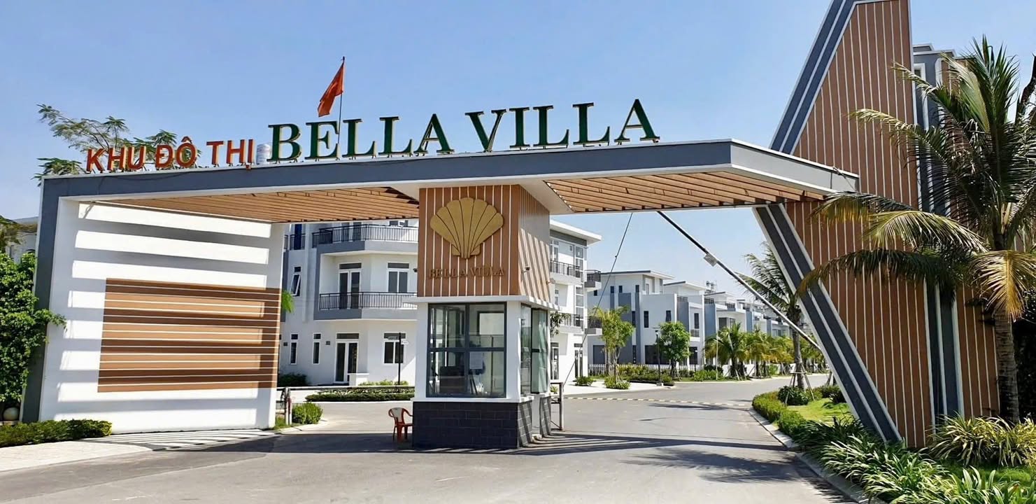 Nhà phố CCG Bella Villa Đức Hòa 157m² giá 2.4 tỷ - Pháp lý chuẩn, an ninh tốt!