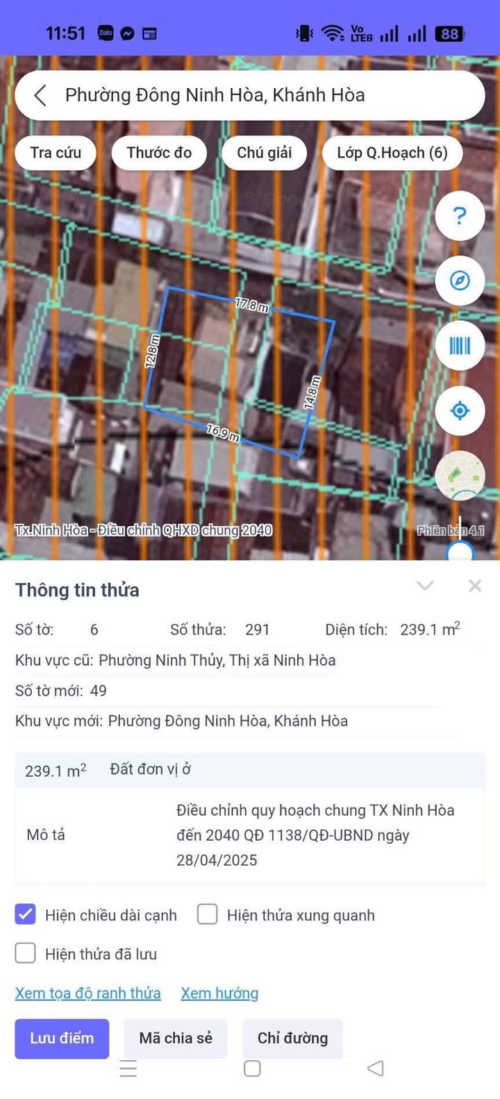 Đất biển Dốc Lết Ninh Hoà 233m² giá 3 tỷ - Cơ hội đầu tư hấp dẫn!
