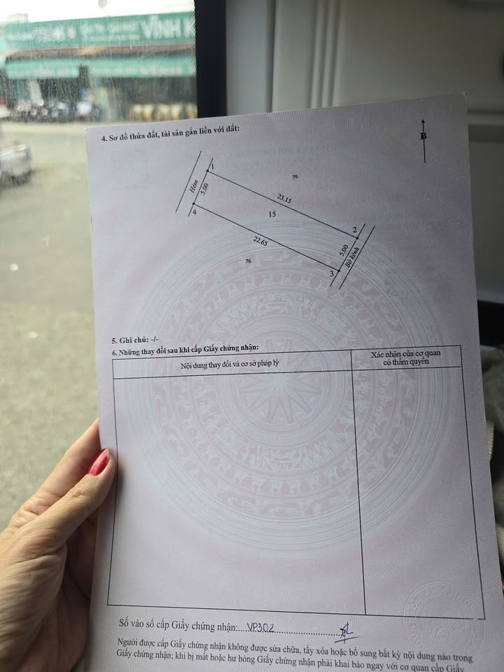 Đất nền Phường Phú Lợi, Cần Thơ 120m² chỉ 450 triệu - Sổ hồng riêng, thổ cư 80m²!