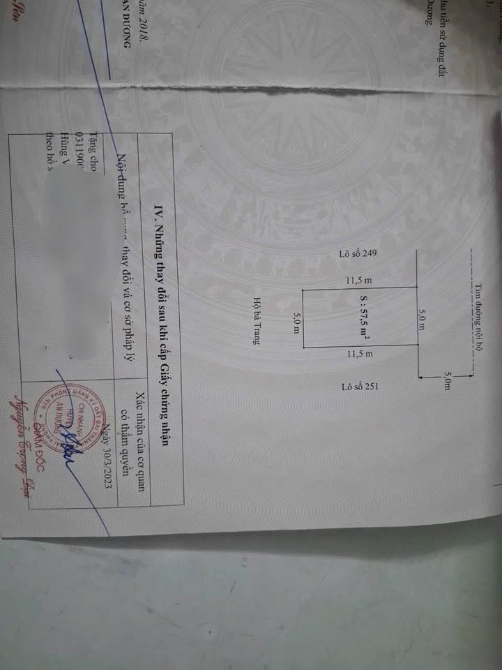 Căn hộ Chung Cư Bãi Huyện, Quận An Dương 57m² giá 2 tỷ - Đường rộng thông thoáng!