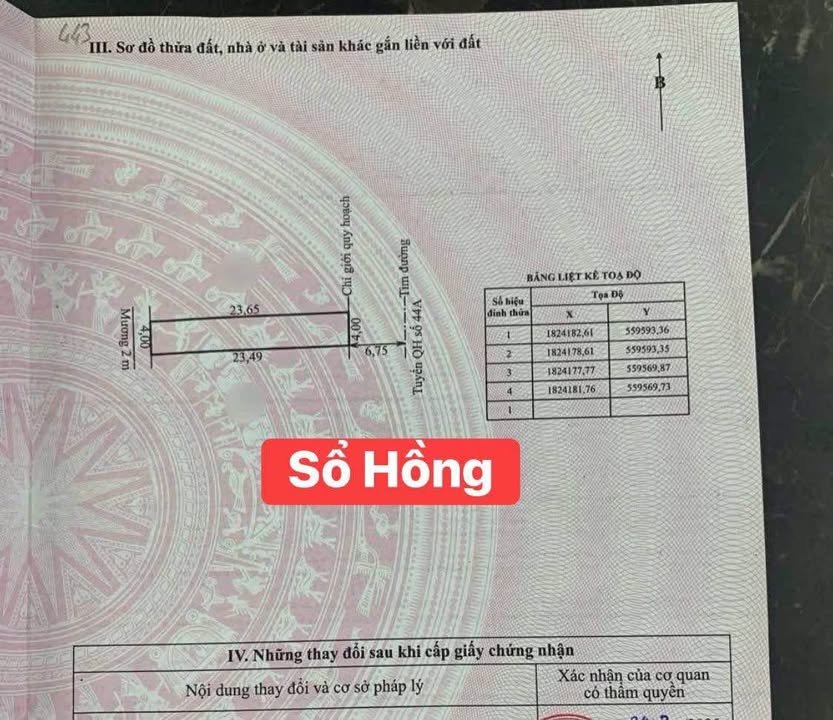 Đất nền KQH Hương Sơ, Huế 92m² giá 1.4 tỷ - Cơ hội đầu tư hiếm có!