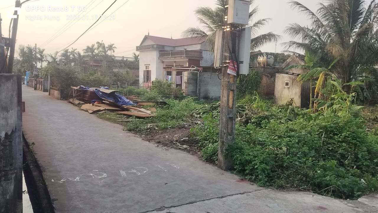 Lô đất Nghĩa Hưng, Nam Định 108m² giá 500 triệu - Sổ đỏ chính chủ, gần trường học!