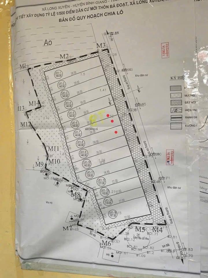 Đất dự án Khu nghỉ dưỡng Giãn dân Bá đoạt Long Xuyên 140m² giá 1 tỷ - Cơ hội đầu tư hấp dẫn!