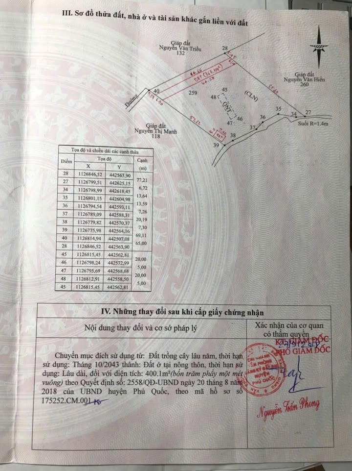 Đất nền Ấp Cửa Lấp, Phú Quốc 40,000m² giá tốt - Đầu tư sinh lời ngay!