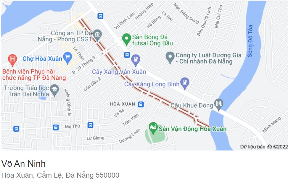 Đất nền đường 10m5 Võ An Ninh – Hòa Xuân, Đà Nẵng 100m² giá 6.8 tỷ - Tiềm năng sinh lời cao!