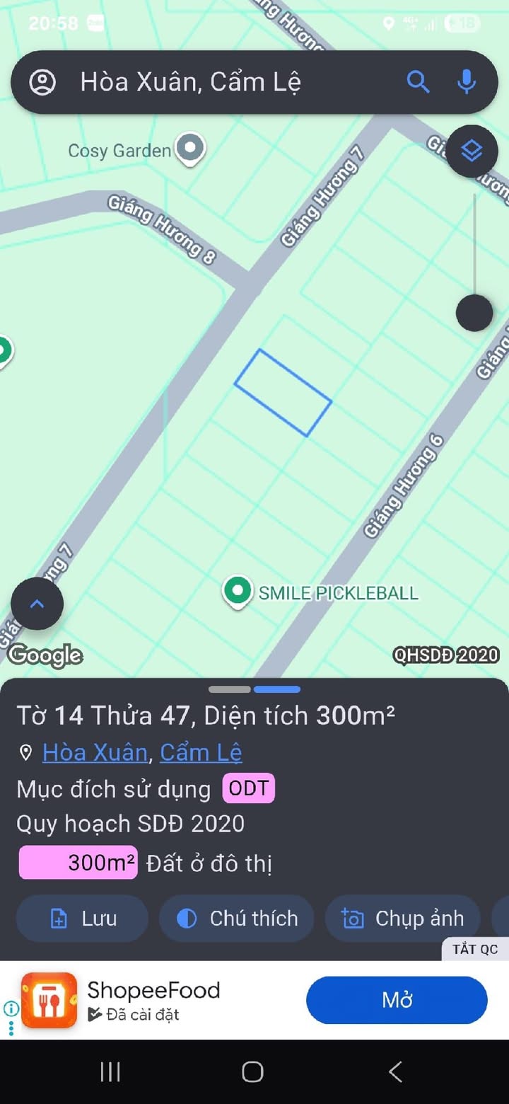 Đất mặt tiền đường Guáng Hương, Euro Village 2 - Diện tích 600m², giá 55.8 tỷ!