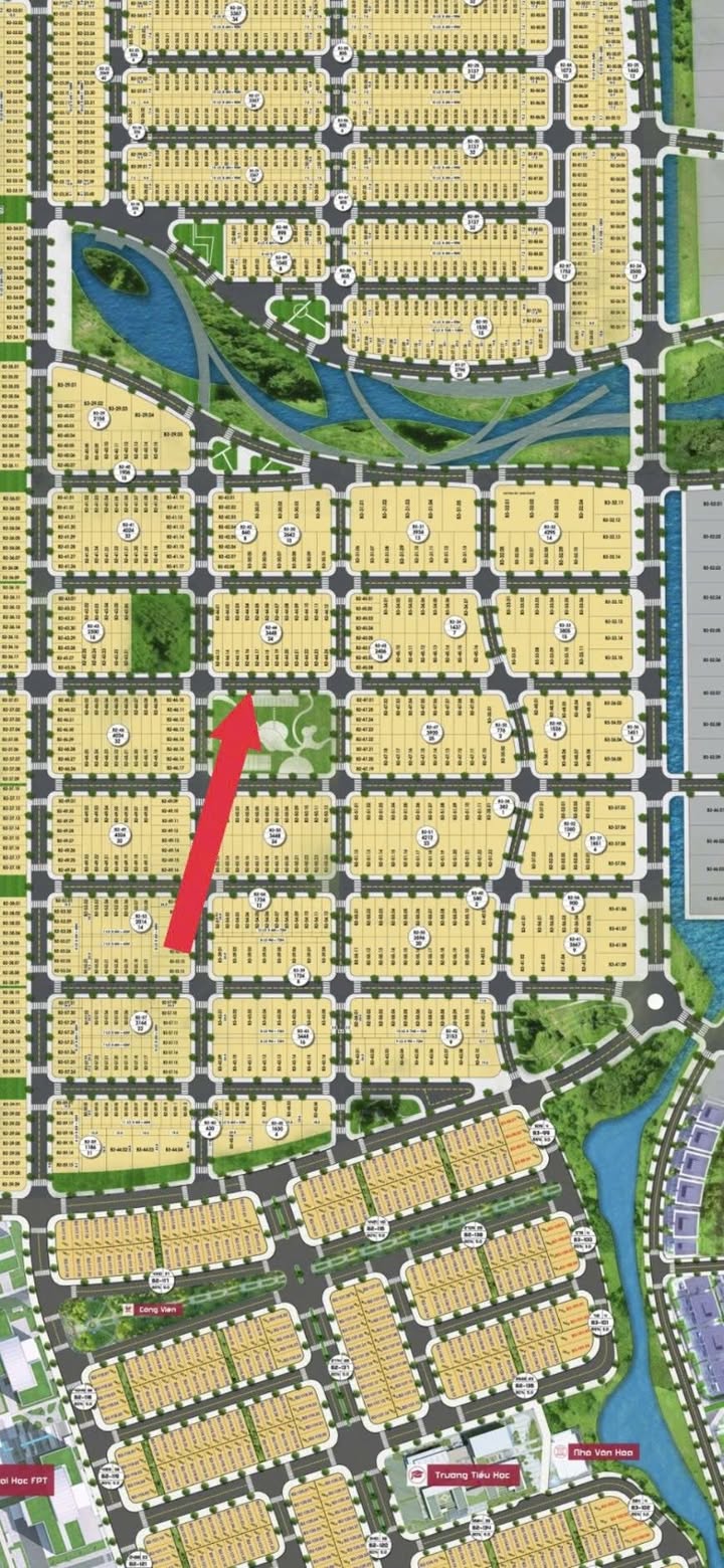 Nhà phố FPT Đà Nẵng 144m² giá 6 tỷ - View công viên hướng Nam lý tưởng!