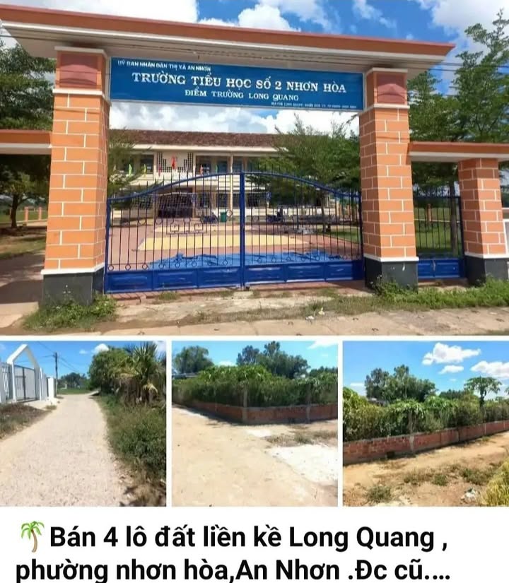 Đất nền chính chủ 100m² tại Nhơn Hoà, An Nhơn - Giá chỉ từ 300 triệu!