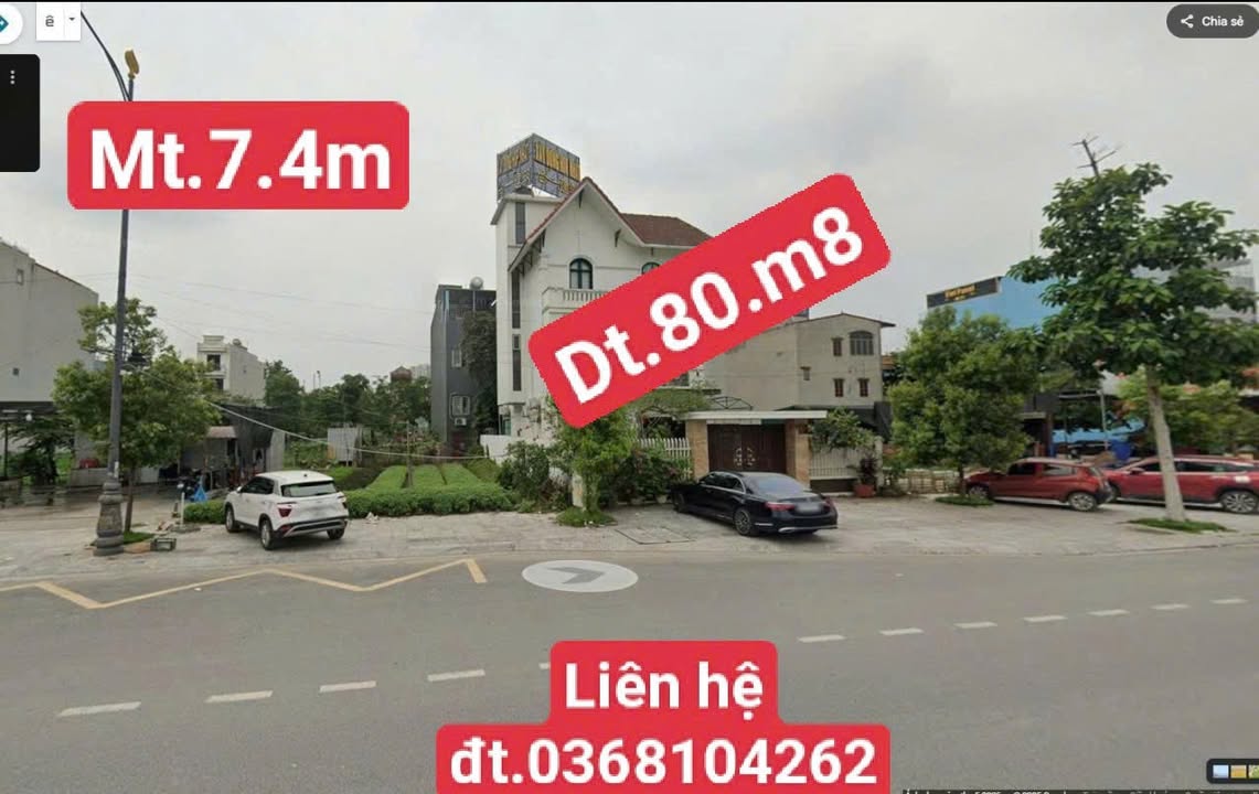 Lô đất 80m² tại Khu tái định cư Cửa Bắc, Nam Định - Giá chỉ 1.94 tỷ, pháp lý rõ ràng!