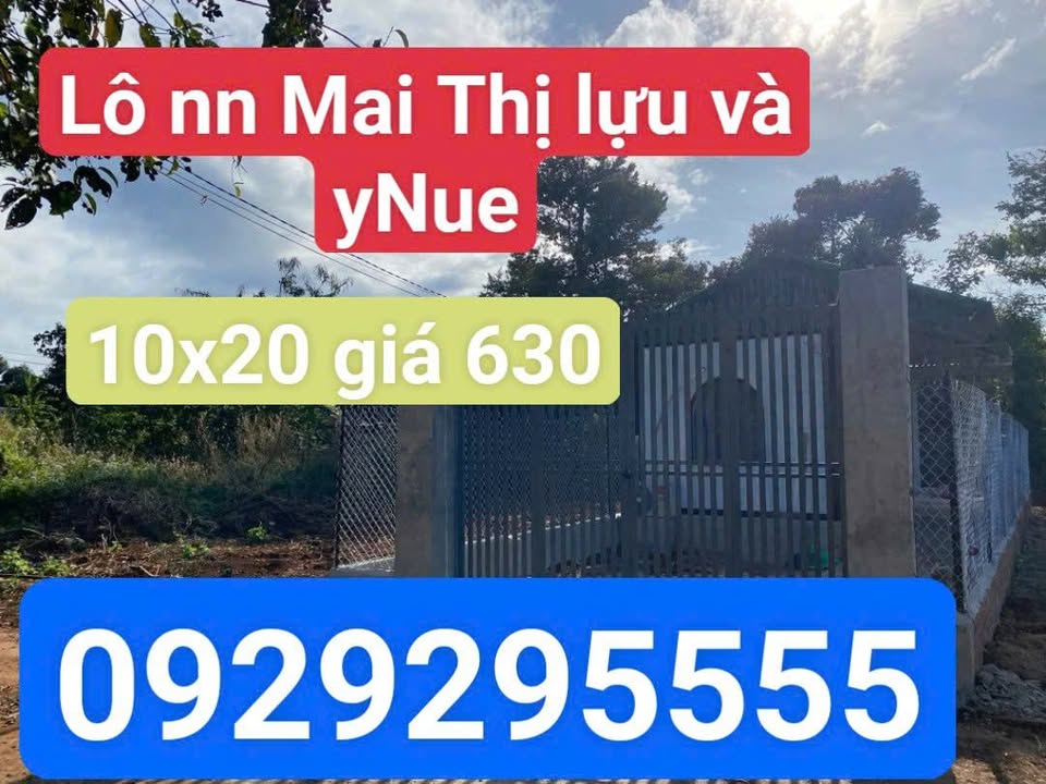 Đất nền tại phường Ea Kao, Buôn Ma Thuột 180m² giá 630 triệu - Cơ hội đầu tư hấp dẫn!