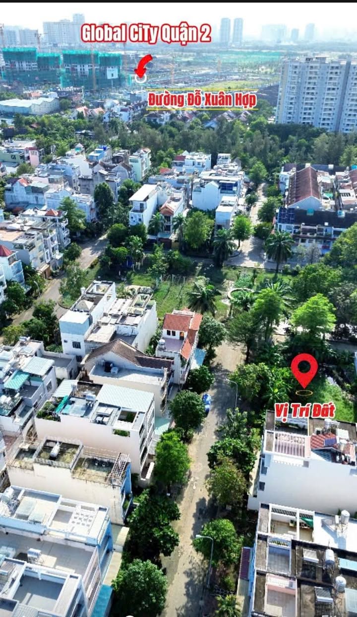 Đất liền kề Global City Quận 2 90m² giá 9.9 tỷ - Đầu tư sinh lời hấp dẫn!