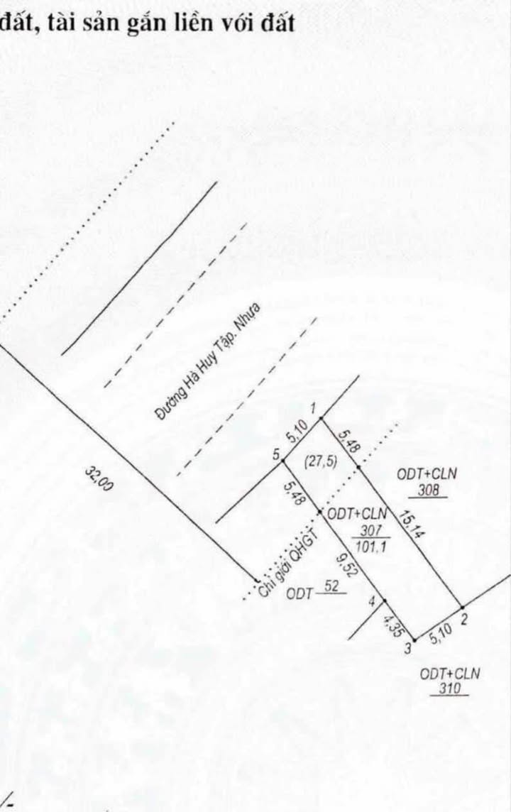 Bán gấp FrontHouse mặt tiền Hà Huy Tập 100m² giá chỉ 2 tỷ - Kinh doanh thuận lợi!