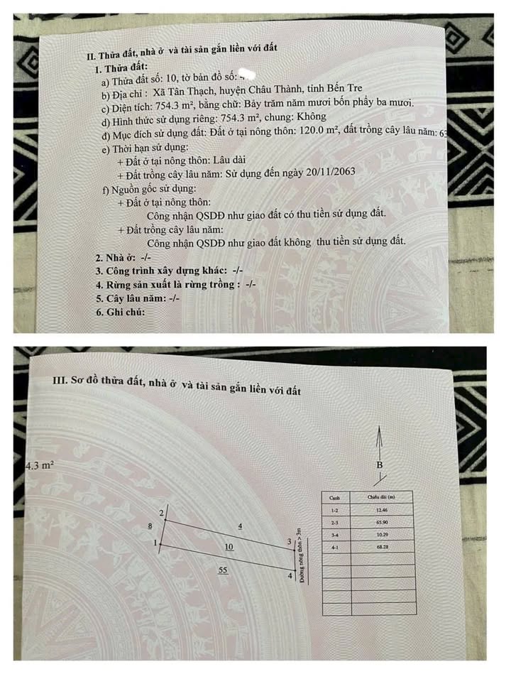 Đất nền tại TTC, Tân Thạch 754m² giá 3.393 tỷ - Sẵn sàng xây dựng ngay!