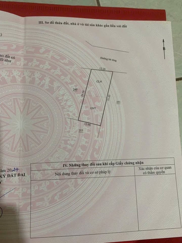 Đất nền xã An Bình, Phú Thọ 377m² giá 700 triệu - View cánh đồng tuyệt đẹp!