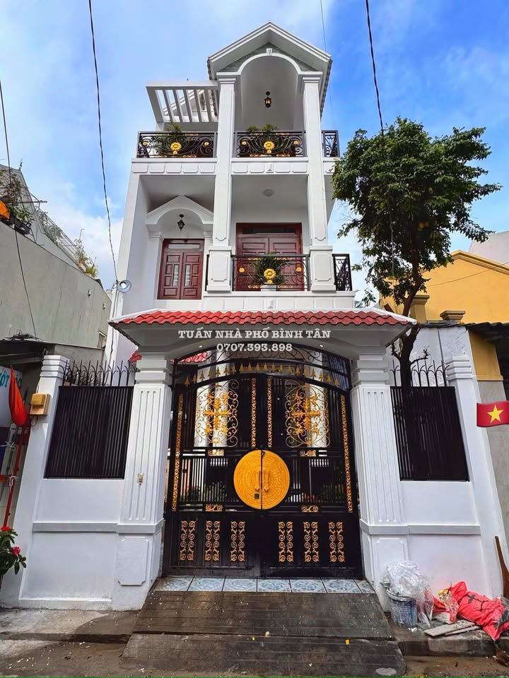 Nhà phố 96m² đường 5B, Bình Tân - Giá chỉ 9.5 tỷ, sổ hồng chính chủ!